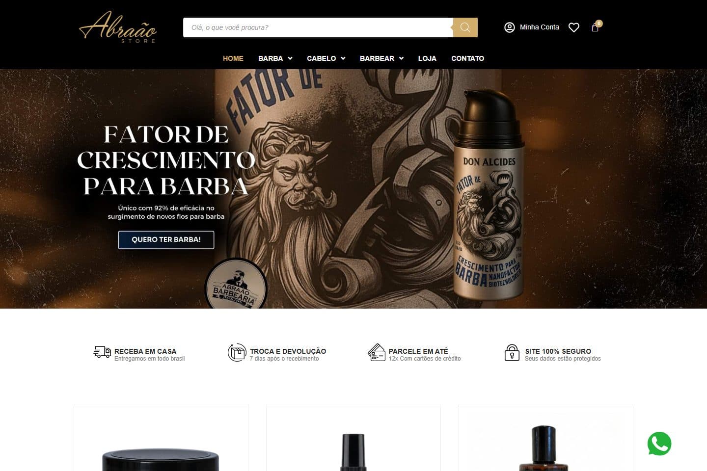 Site Abraão Store