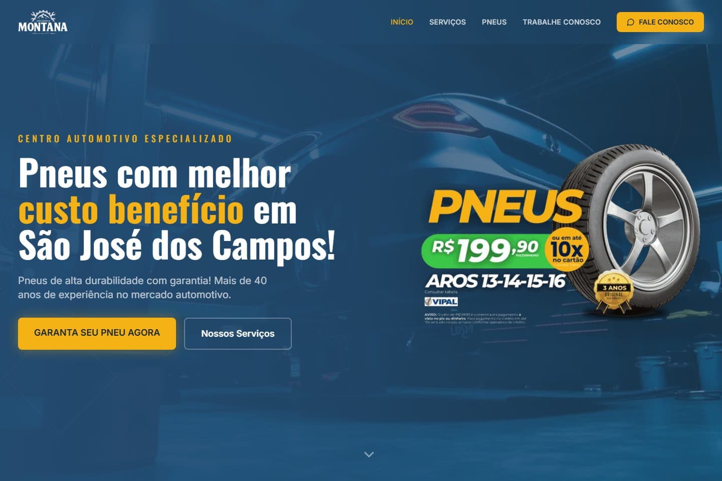 Site Mecânica Montana